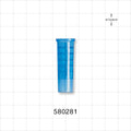 Suction Connector, Blue - Fits 28 FR OD Tubing (0.367 inch, 9.3 mm) - 580281