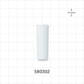 Suction Connector, White - Fits 30 FR OD Tubing (0.393 inch, 10 mm) - 580302