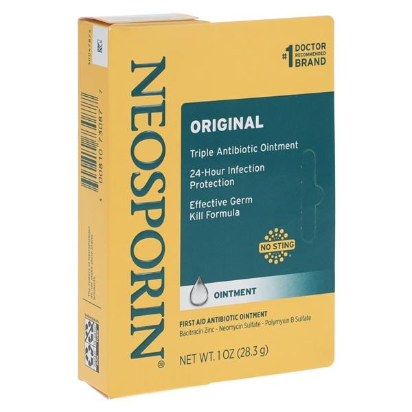 J&J Consumer Products Neosporin Topical Ointment 1oz/Tube, 24 TB/CA - 512373700