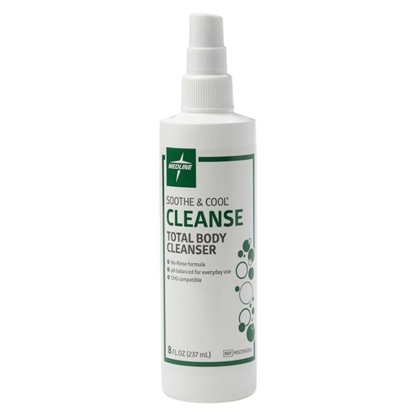Medline Industries Inc No Rinse Wash Aloe 8oz Scented Perineal 36/Case - MSC095206
