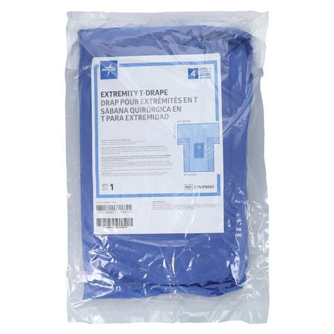 Medline Industries Inc 121x128x9" Sterile Surgical Drape 2-1/2" Fenestrated - DYNJP8003