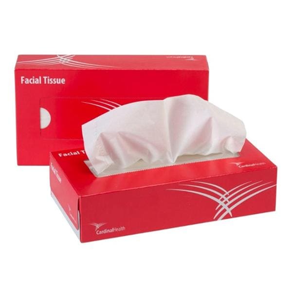 Cardinal Health -Facial Tissue White 2 Ply Standard Cube Box 72/Case 10322-100