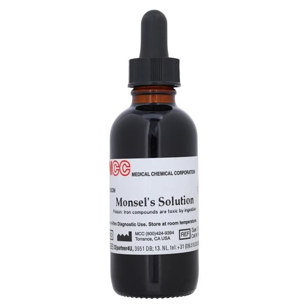 Medical Chemical  Monsel's Solution Ferric Subsulfate 2oz - 5548E-2OZ