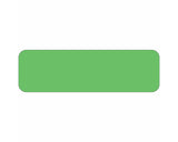 Color Code Label Rectangle 1 5/8" x 7/8" Fl. Green Paper Permanent - 1000 per Roll | 59700026