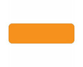 Color Code Label Rectangle 1 5/8" x 7/8" Fl. Orange Paper Permanent - 1000 per Roll | 59700027