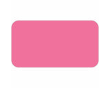 Color Code Label Rectangle 1 5/8" x 7/8" Fl. Pink Paper Permanent - 1000 per Roll | 59700028