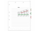 Chart Divider with 7 Hole Punch 11"0# Index Stock 8 1/2 " x 11 White 100 per Package | 59702861