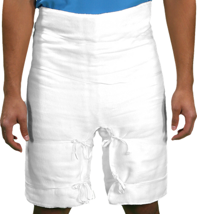 DEROYAL SPECIAL SHAPED GAUZE BUTTOCKS DRESSINGS (SIZE - 22” x 60” 28-ply) (PACKAGING - 1 PACK, 25 PACK PER CASE) (CASE QTY - CASE OF 25)