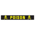 Precision Dynamics Corp. Label "Poison" Chartreuse 500/Rl - WTP-412