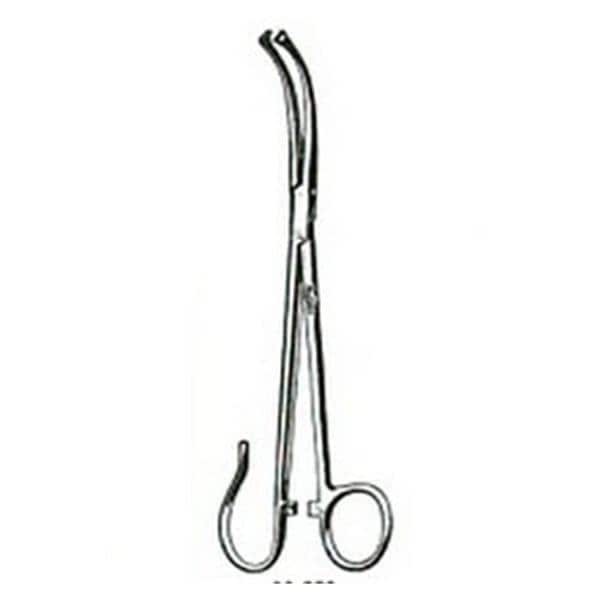Integra York Pa, Inc -White Seizing Forcep Medium Curve 7-1/2" Stainless Steel Autoclavable Each 22-550