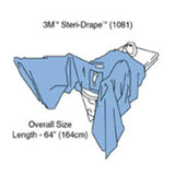 3M Medical Products Steri-Drape 155x175cm Non-Sterile TUR/Urological Drape Non-Fenestrated - 1081