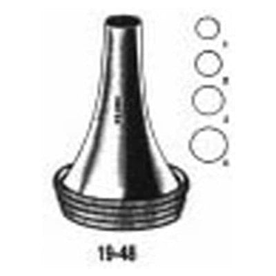 Miltex-Integra Miltex -Hartmann Ear Specula 4-7mm Stainless Steel Reusable 4/st 19-48