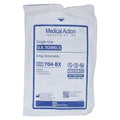 Medical Action Industries DLX Towel OR Blue Sterile, 20 PK/CA- 704-BX