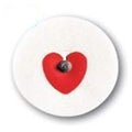 Conmed Corporation Dyna/Trace Electrocardio Electrode Adult 1.9" Foam/Wet Gel 600/Case - 1500-001