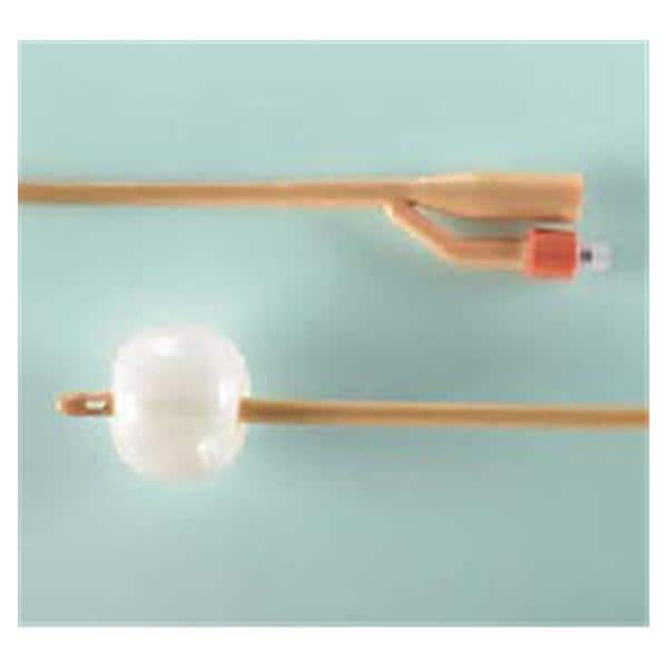 Bard Medical Division Bardex 2-Way Foley Catheter Short Open Tip Slvr Aly Ct/Hydrgl 22Fr 5cc  - 0196SI22