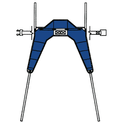 Solid Fabric Toileting Sling