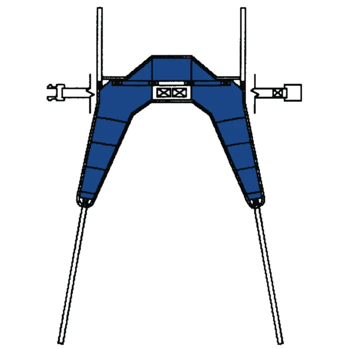 Solid Fabric Toileting Sling