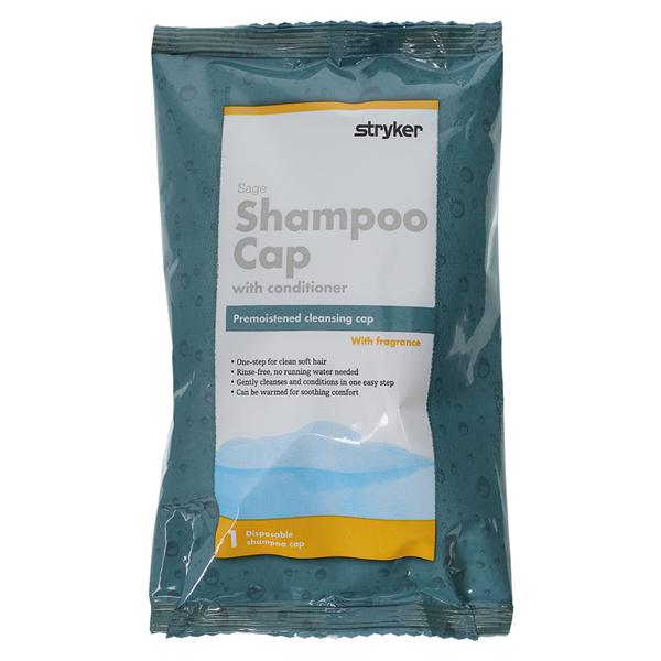Stryker Sales Corporation Comfort Rinse Free Shampoo Cap Disposable Latex-Free 40/Case - 7909