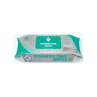 Disinfecting Wipes 80ct, Case of 12