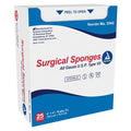 Dynarex Corporation 100% Cotton Surgical Gauze Sponge 4x4" 12 Ply Sterile LF, 24 BX/CA - 3343