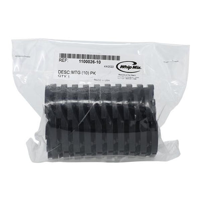 Whip-Mix Corporation -Mounting System Disposable Plates Plastic 10/Package 1100026-10