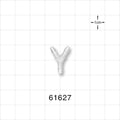 Y Connector, Barbed, Natural - Fits 3/32 inch ID Tubing (0.094 inch, 2.38 mm) - 61627