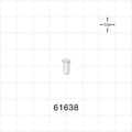 Press-In Plug, Barbed, Natural - Fits 3/32 inch ID Tubing (0.093 inch, 2.38 mm) - 61638
