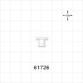 Female Luer Cap, Non-Vented, Natural -  - 61726