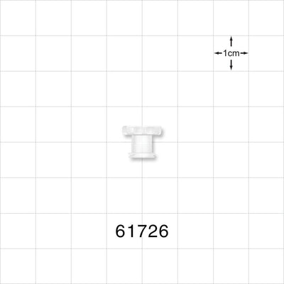Female Luer Cap, Non-Vented, Natural -  - 61726