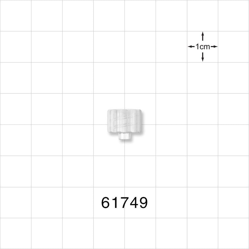 Male Luer Cap, Non-Vented, Natural -  - 61749