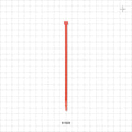 General Purpose Non-Reopening Cable Tie, Orange 100/Bag - 5.84 inch (148 mm); 178N (40 lbs) Breaking Strength - 61829