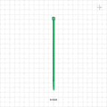 General Purpose Non-Reopening Cable Tie, Green 100/Bag - 5.84 inch (148 mm); 178N (40 lbs) Breaking Strength - 61835