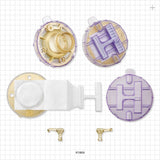 CleanLine™ Connector, Genderless, Barbed, 1 Pair, 2 Rivets/Box - Fits 1 1/2 inch ID Tubing (1.5 inch, 38.1 mm) - 61869