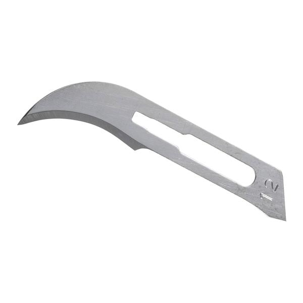 Myco Medical Supplies -Glassvan Carbon Steel Non-Sterile Surgical Blade #12 Disposable 2001T-12