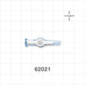 1-Way Stopcock, Female Luer, Male Luer Slip -  - 62021