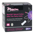Maxim Hygiene Products Maxion Panty Liner Chlorine Free Ultra Thin Light White Disposable 24/Pk, 12 PK/CA - 1-231324-1