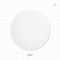 Sanitary Flange End Cap - Fits 4 inch Flange - 62230