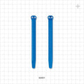 Pharma+™ Tubing Retainer, Blue - Fits 3/8 inch - 5/8 inch OD Tubing (0.375 - 0.625 inch, 9.53 - 15.88 mm) - 62601