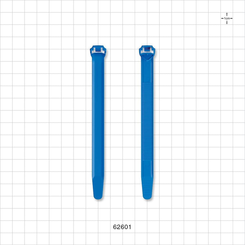 Pharma+™ Tubing Retainer, Blue - Fits 3/8 inch - 5/8 inch OD Tubing (0.375 - 0.625 inch, 9.53 - 15.88 mm) - 62601