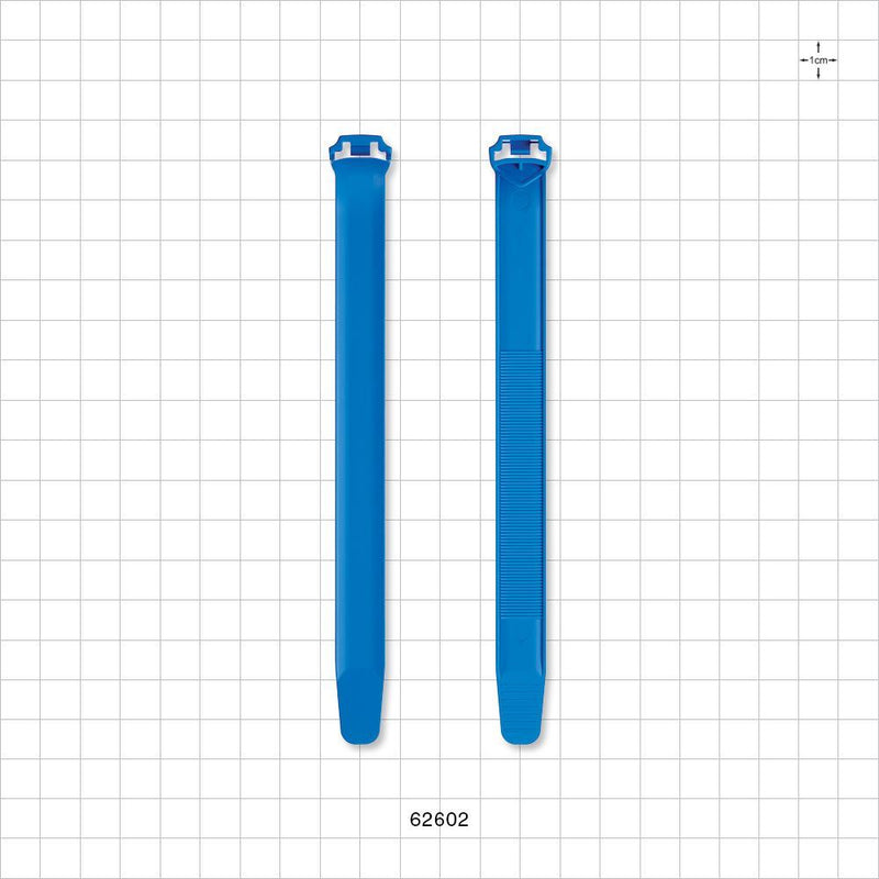 Pharma+™ Tubing Retainer, Blue - Fits 5/8 inch - 1 1/8 inch OD Tubing (0.625 inch - 1.125 inch, 15.88 mm - 28.58 mm) - 62602