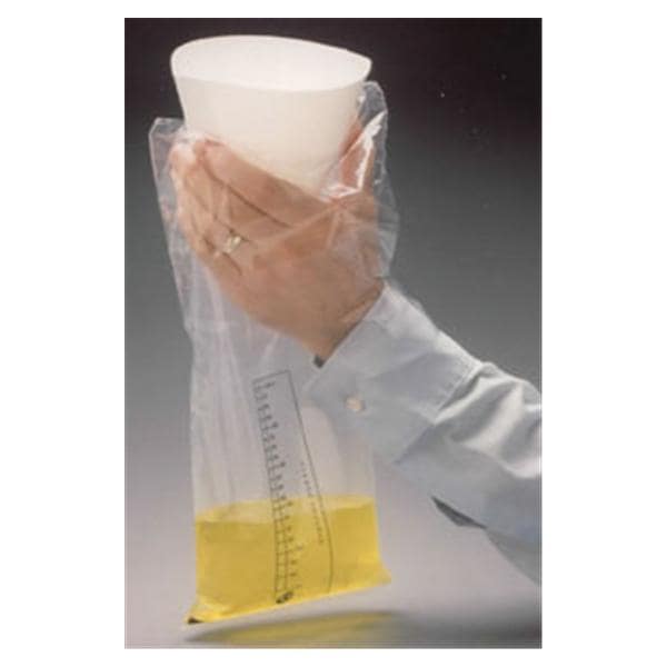GKR Industries, Inc -Convenience Bag Emesis Bag 5.75x10.75" Clear Automatic Inner Seal Plastic Case Each, 240 EA/CA 8000