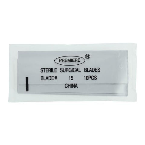 C&A Scientific Premiere Sterile Surgical Scalpel Blade #15 Disposable, 100 EA/BX - 9315
