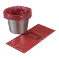 Medegen Medical Products, LLC Bag Biohazard Twist Tie Closure 50/Roll 10 Rolls Symbol f/ Kick Bucket Non-Sterile Coreless Roll 500/Case - MAI 50-02
