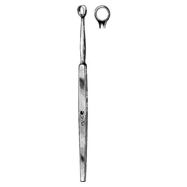 Sklar Instruments -Fox Dermal Curette 5-1/2" Stainless Steel Non-Sterile Each 06-4141