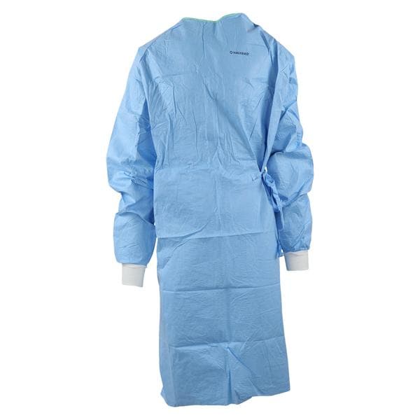 O & M Halyard Aero Surgical Gown AAMI Level 3 PP / PE / Poly 3X Large Blue Ea, 26 EA/CA - 41736