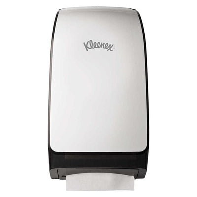 Kimberly Clark Professional -Kleenex Premiere Folded Towel Dispenser White Plastic Wall Mount 1/Case 39640