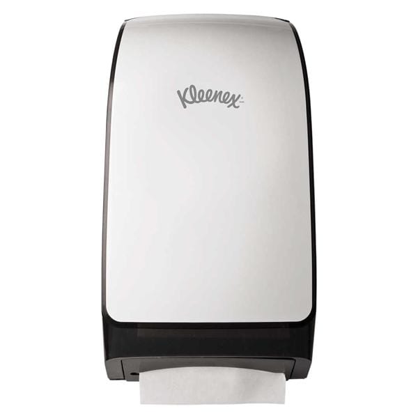 Kimberly Clark Professional -Kleenex Premiere Folded Towel Dispenser White Plastic Wall Mount 1/Case 39640