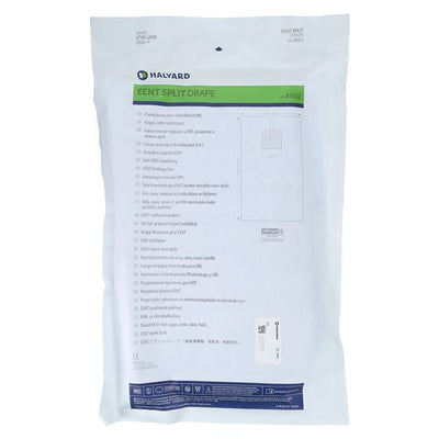 O & M Halyard -75x124" Sterile Surgical Drape Fenestrated 89352