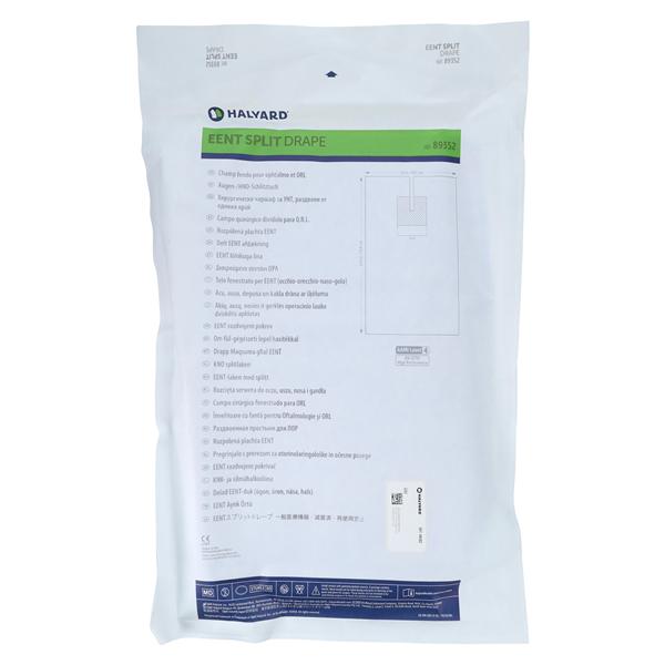O & M Halyard -75x124" Sterile Surgical Drape Fenestrated 89352