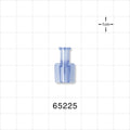 Female Luer Lock, Tubing Port, Clear - 0.147 inch - 0.141 inch ID (3.73 mm - 3.58 mm) - 65225